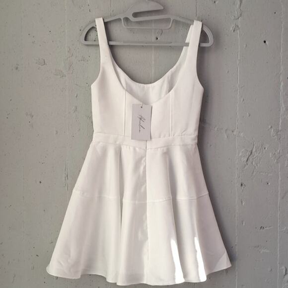 NWT | Adeirlina Me & You Mini Dress White Size XS ~ CLEAN - Picture 5 of 7
